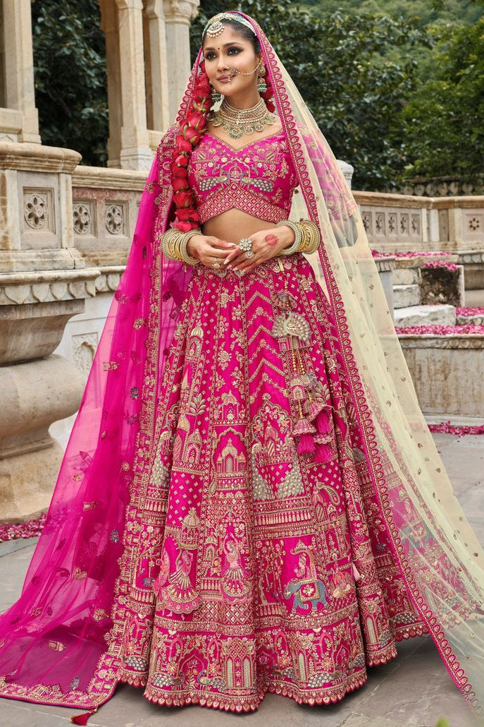 Embroidered Bridal Lehenga Set