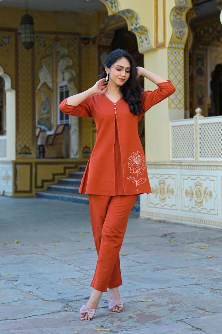 Solid Color Short Coord Set