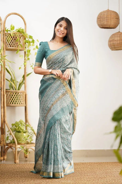 IRA Creations Contemporary Georgette Saree