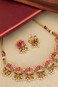 Traditional Gold Plated Necklace Set