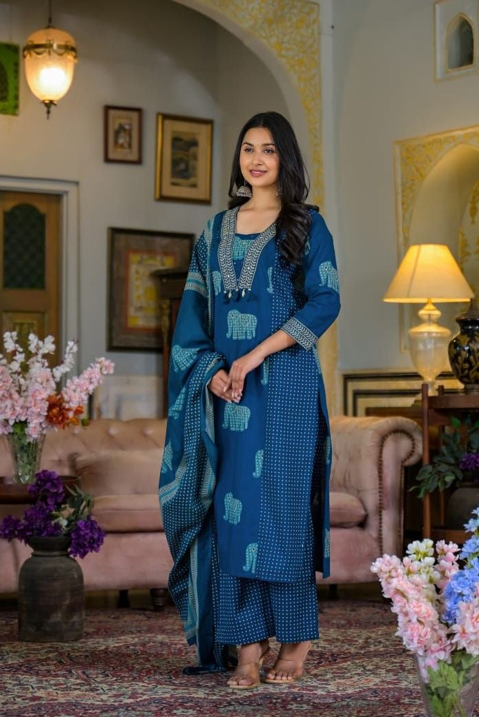 Straight Cut Everyday 3PC Cotton Set