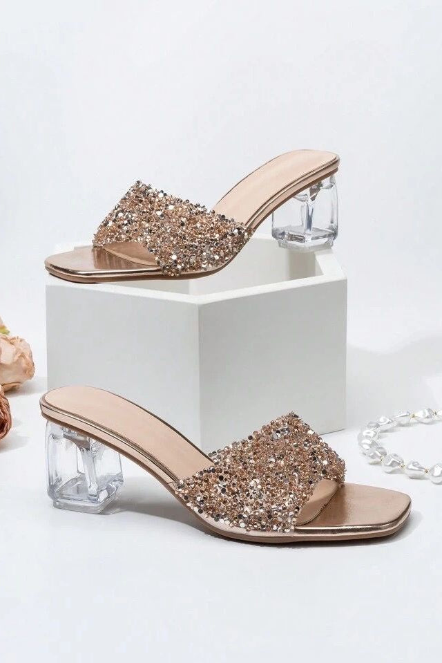 Party Wear Block Heel Sandals