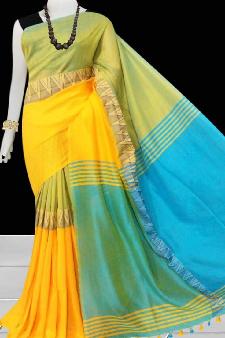 IRA Creations Handloom Cotton Saree